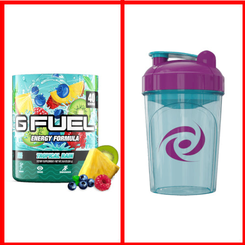 Tropical Rain Tub & Hornet Jr Shaker Bundle - merchandise by G Fuel The Chelsea Gamer