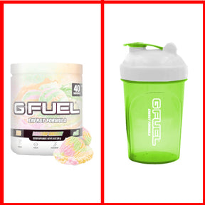 Rainbow Sherbet Tub & LPG Shaker Bundle - merchandise by G Fuel The Chelsea Gamer