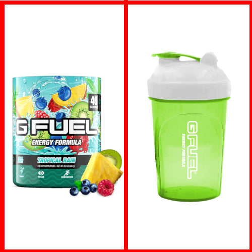 Tropical Rain Tub & LPG Shaker Bundle - merchandise by G Fuel The Chelsea Gamer