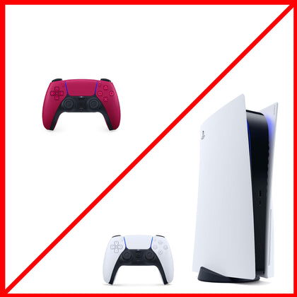 PlayStation®5 console - Bundled with a Cosmic Red DualSense Controller - Console pack by Sony The Chelsea Gamer