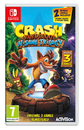 Crash Bandicoot™ N. Sane Trilogy - Nintendo Switch - Video Games by ACTIVISION The Chelsea Gamer