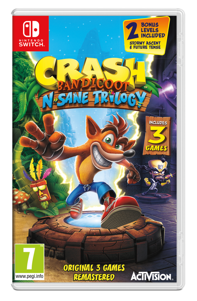 Crash Bandicoot™ N. Sane Trilogy - Nintendo Switch - Video Games by ACTIVISION The Chelsea Gamer