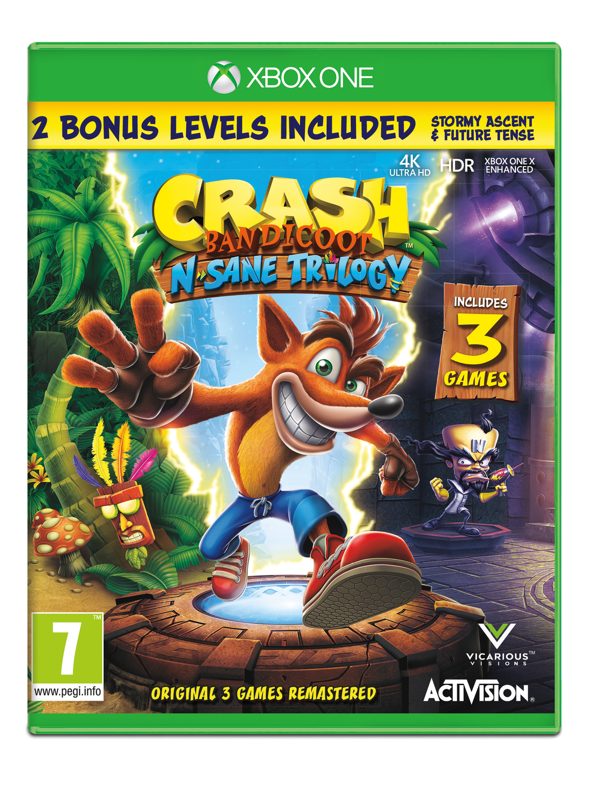 Crash Bandicoot™ N. Sane Trilogy - Xbox One - Video Games by ACTIVISION The Chelsea Gamer