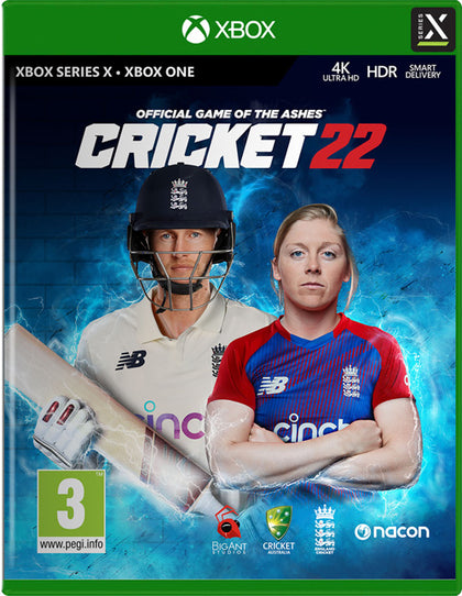 Cricket 22 The Official Game of The Ashes - Xbox - Video Games by Maximum Games Ltd (UK Stock Account) The Chelsea Gamer