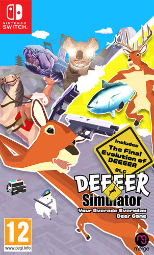 DEEEER Simulator: Your Average Everyday Deer Game - Nintendo Switch - Video Games by Merge Games The Chelsea Gamer