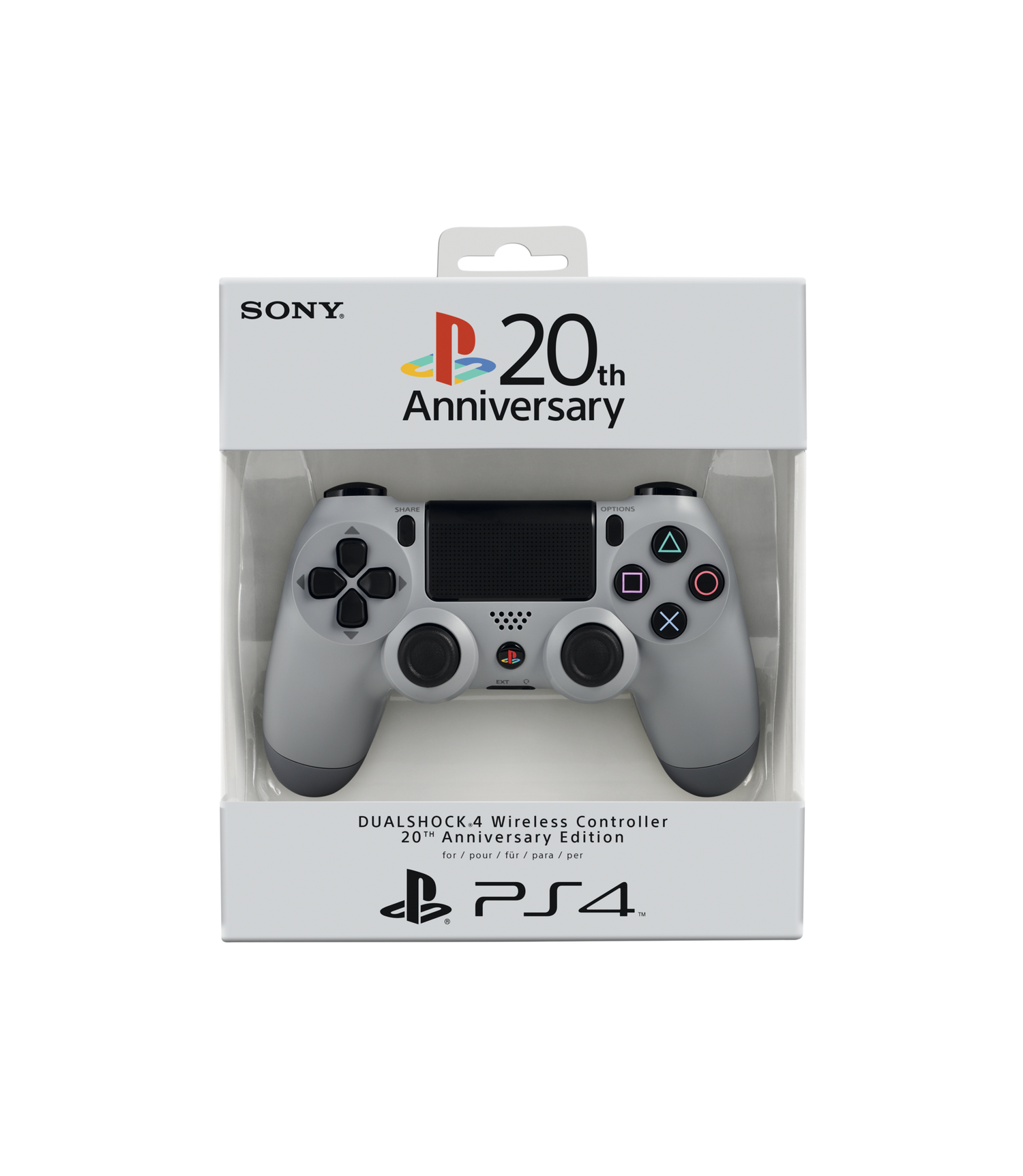 Sony DualShock 4 (V1) Controller - 20th Anniversary Edition - Console Accessories by Sony The Chelsea Gamer