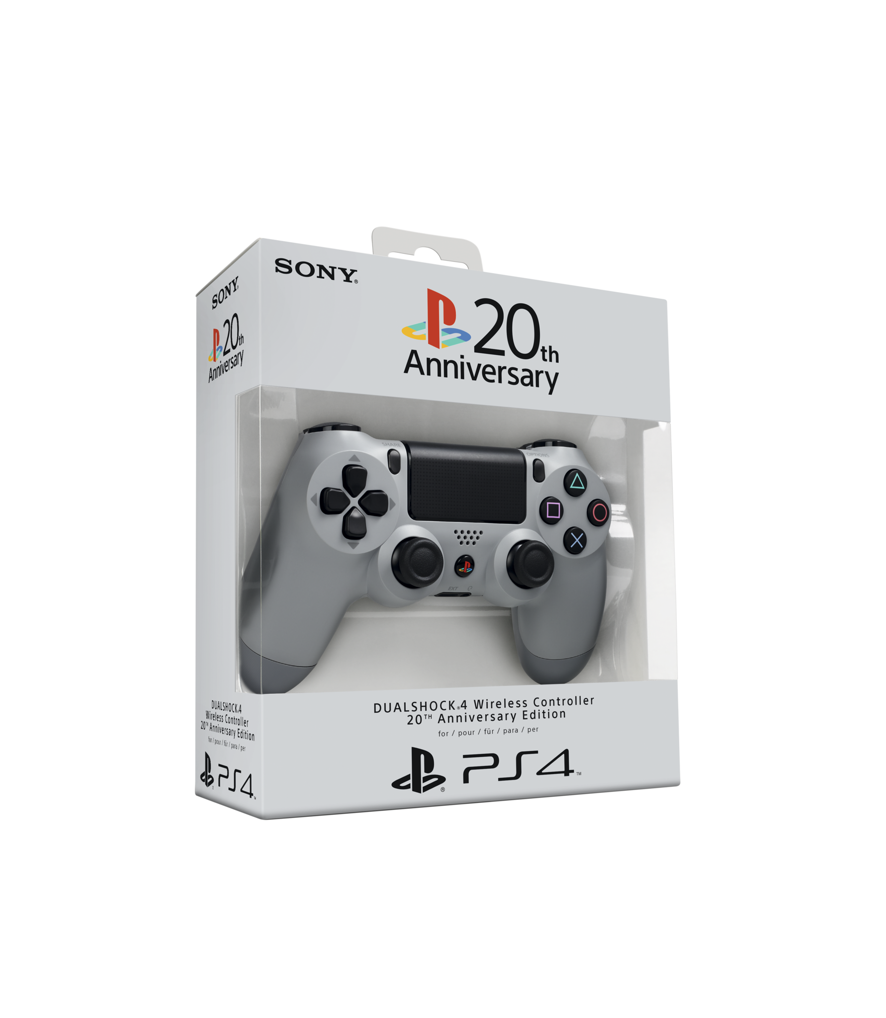 Sony DualShock 4 (V1) Controller - 20th Anniversary Edition - Console Accessories by Sony The Chelsea Gamer