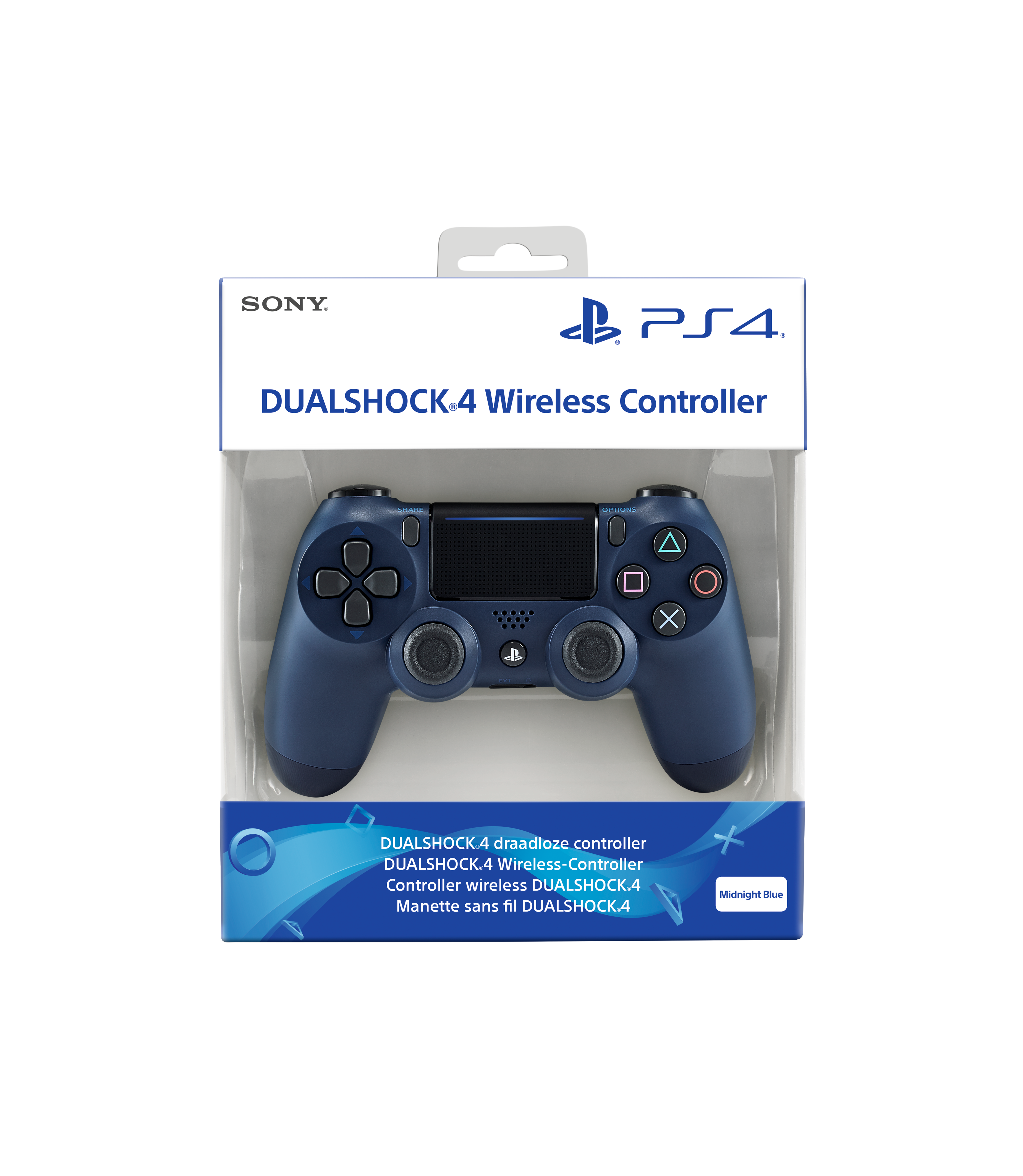 Midnight Blue DUALSHOCK®4 Wireless Controller - Console Accessories by Sony The Chelsea Gamer
