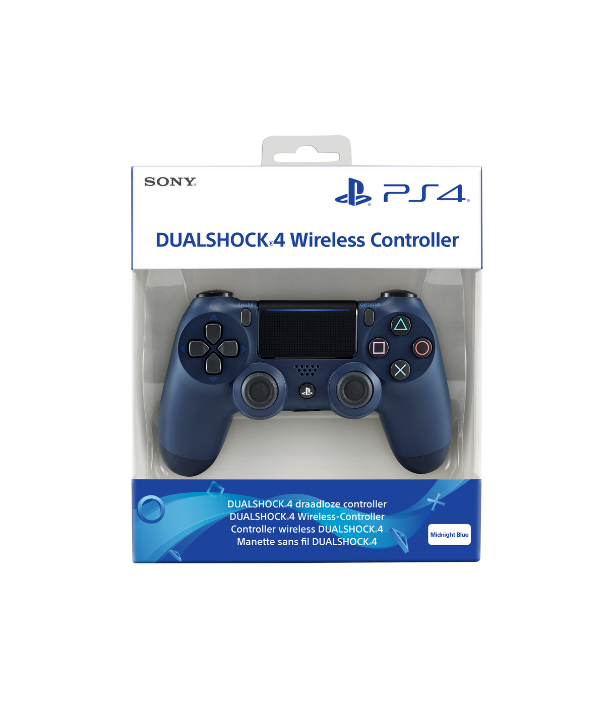 Midnight Blue DUALSHOCK®4 Wireless Controller - Console Accessories by Sony The Chelsea Gamer
