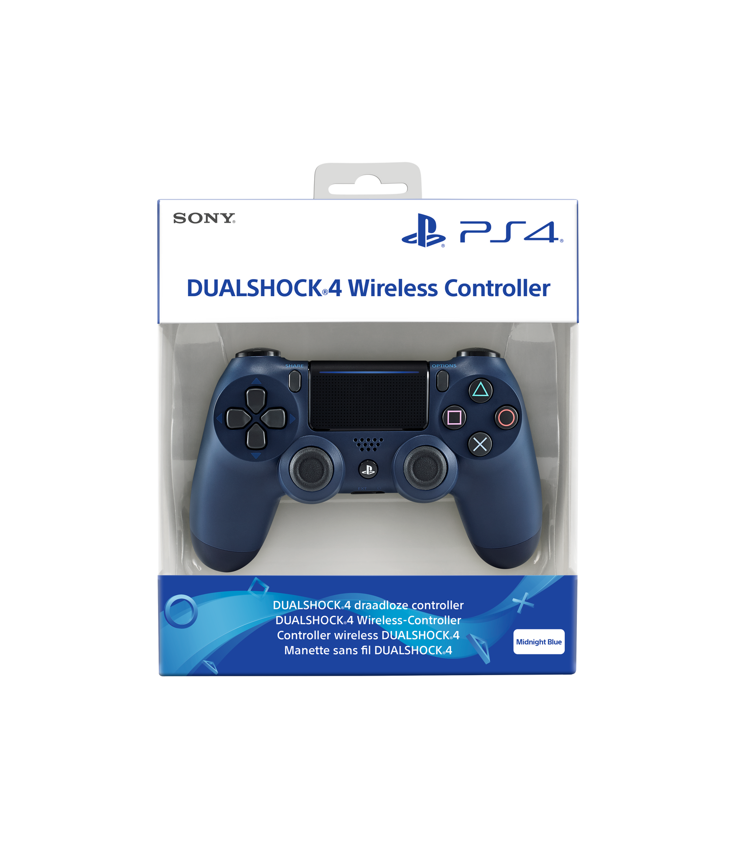 Midnight Blue DUALSHOCK®4 Wireless Controller - Console Accessories by Sony The Chelsea Gamer