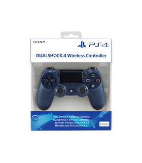 Midnight Blue DUALSHOCK®4 Wireless Controller - Console Accessories by Sony The Chelsea Gamer
