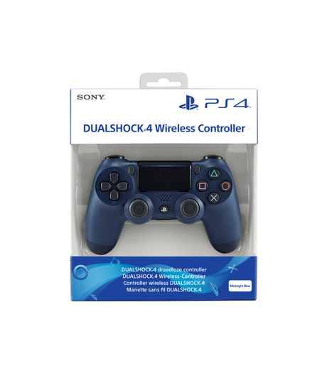 Midnight Blue DUALSHOCK®4 Wireless Controller - Console Accessories by Sony The Chelsea Gamer