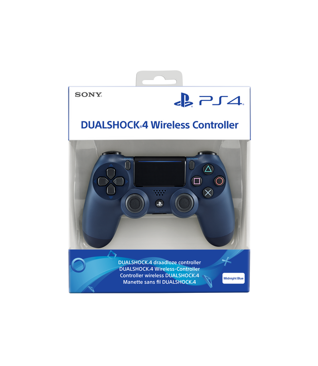Midnight Blue DUALSHOCK®4 Wireless Controller - Console Accessories by Sony The Chelsea Gamer