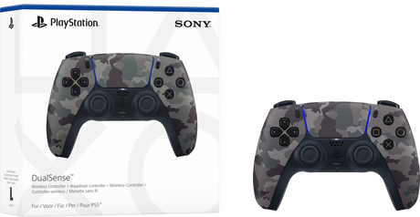 DualSense™ Wireless Controller –  Grey Camouflage - Console Accessories by Sony The Chelsea Gamer