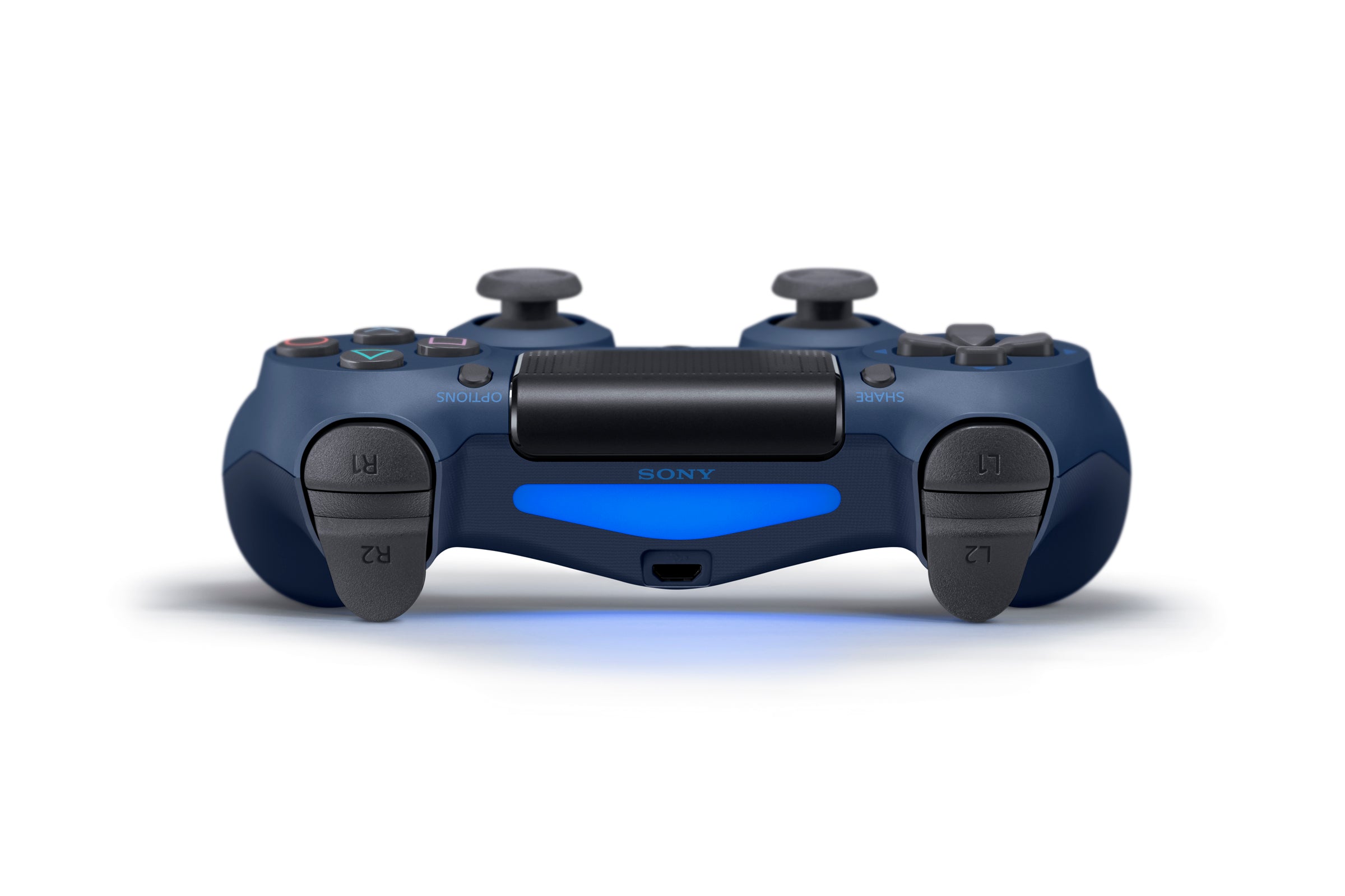 Midnight Blue DUALSHOCK®4 Wireless Controller - Console Accessories by Sony The Chelsea Gamer