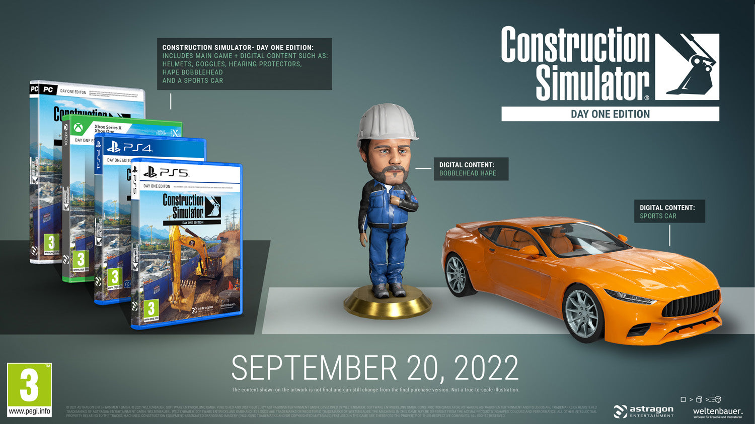 Construction Simulator - Day 1 Edition - PlayStation 4 - Video Games by U&I The Chelsea Gamer