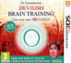 Dr Kawashima's Devilish Brain Training: Can You Stay Focussed? - 3DS - Video Games by Nintendo The Chelsea Gamer