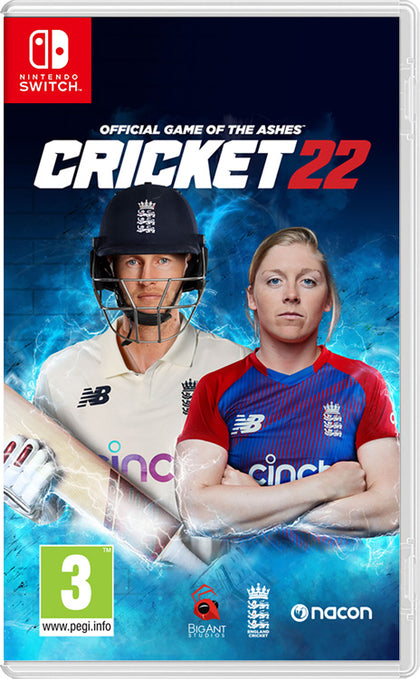 Cricket 22 The Official Game of The Ashes - Nintendo Switch - Video Games by Maximum Games Ltd (UK Stock Account) The Chelsea Gamer