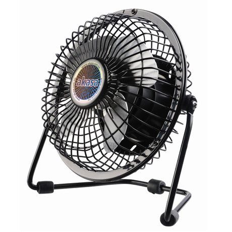 Akasa 4" USB Desktop Fan - Desk & Pedestal Fans by Akasa The Chelsea Gamer