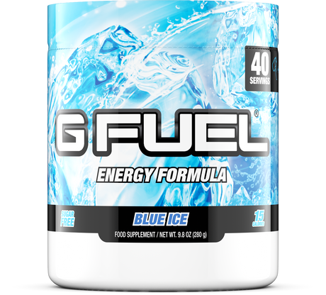 G Fuel - Blue Ice Tub - merchandise by G Fuel The Chelsea Gamer