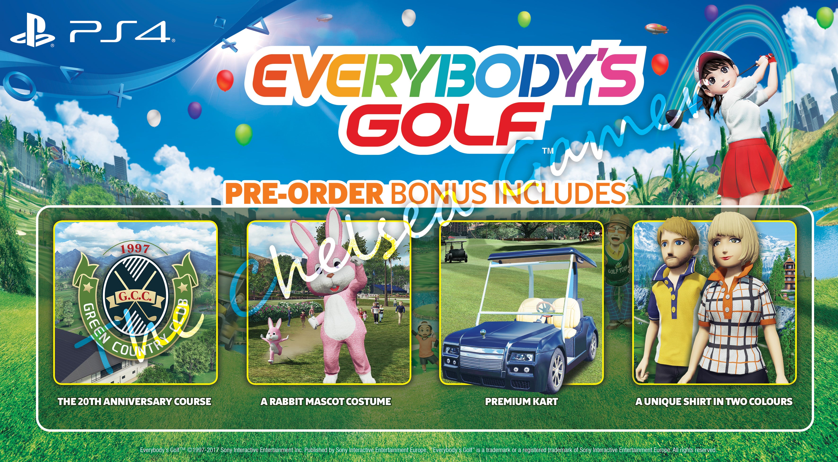 Everybody's Golf - PS4 - Video Games by Sony The Chelsea Gamer