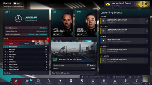 F1 Manager 2022 - PlayStation 5 - Video Games by Fireshine Games The Chelsea Gamer