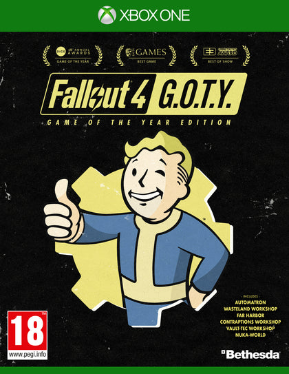 Fallout 4 Game of the Year Edition - Xbox One - Video Games by Bethesda The Chelsea Gamer