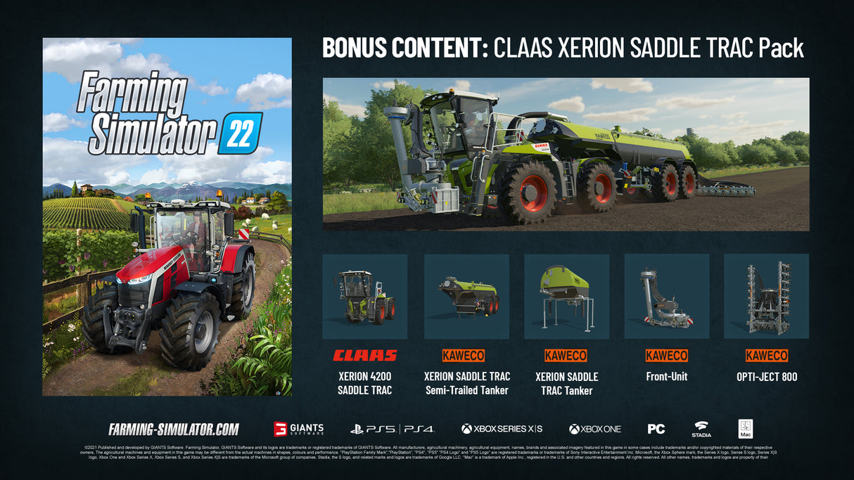 Farming Simulator 22 - PlayStation 5 - Video Games by Giants The Chelsea Gamer