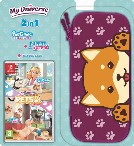 My Universe: Pet Edition + Travel Case Bundle - Video Games by Maximum Games Ltd (UK Stock Account) The Chelsea Gamer