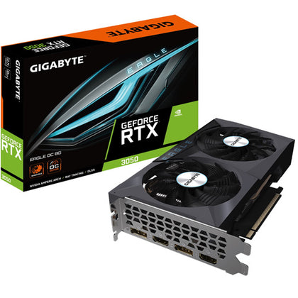 Gigabyte Nvidia GeForce RTX 3050 EAGLE OC 8GB Graphics Card - Core Components by Gigabyte The Chelsea Gamer