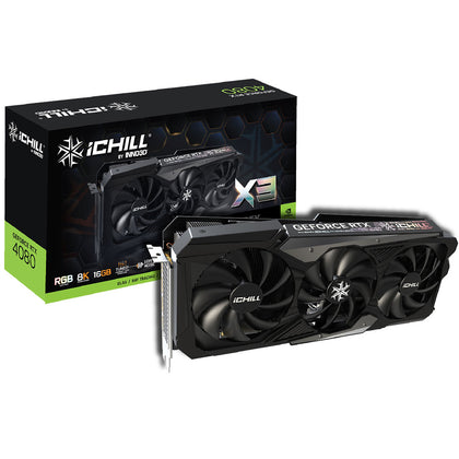 Inno3D GeForce RTX 4080 iChill X3 16GB Graphic Card - Core Components by INNO3D The Chelsea Gamer