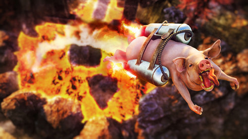 Goat Simulator 3  Pre-Udder Edition - PlayStation 5 - Video Games by Coffee Stain North AB The Chelsea Gamer