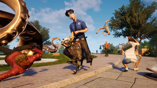 Goat Simulator 3  Pre-Udder Edition - PlayStation 5 - Video Games by Coffee Stain North AB The Chelsea Gamer