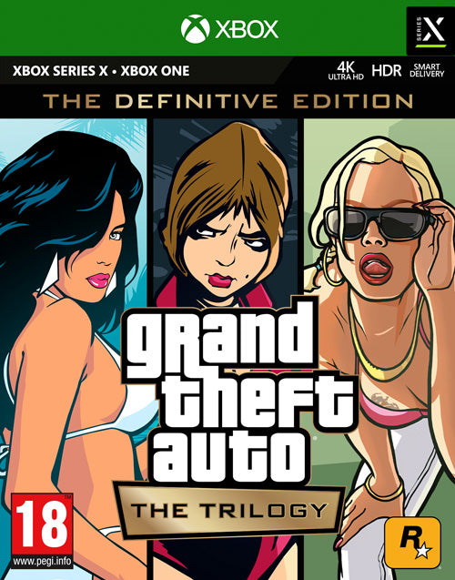 Grand Theft Auto: The Trilogy – The Definitive Edition - Xbox - Video Games by Take 2 The Chelsea Gamer