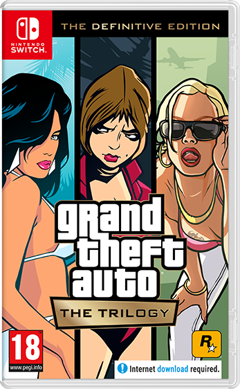 Grand Theft Auto: The Trilogy – The Definitive Edition - Nintendo Switch - Video Games by Take 2 The Chelsea Gamer