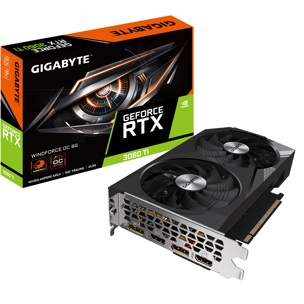 Gigabyte - GeForce RTX™ 3060 TI WINDFORCE OC 8GB - Core Components by Gigabyte The Chelsea Gamer