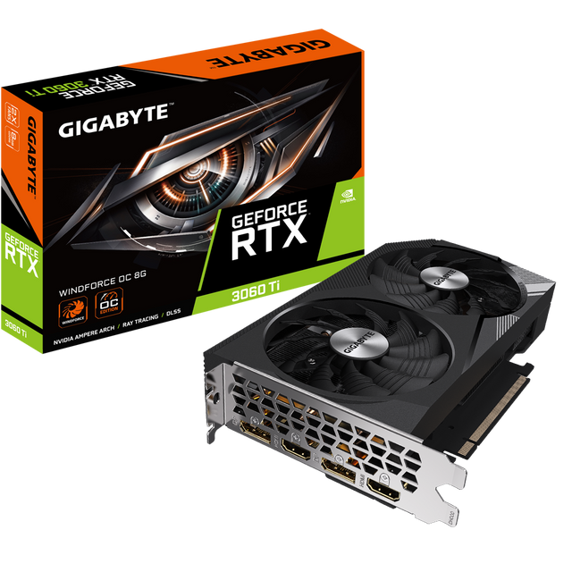 Gigabyte - GeForce RTX™ 3060 TI WINDFORCE OC 8GB - Core Components by Gigabyte The Chelsea Gamer