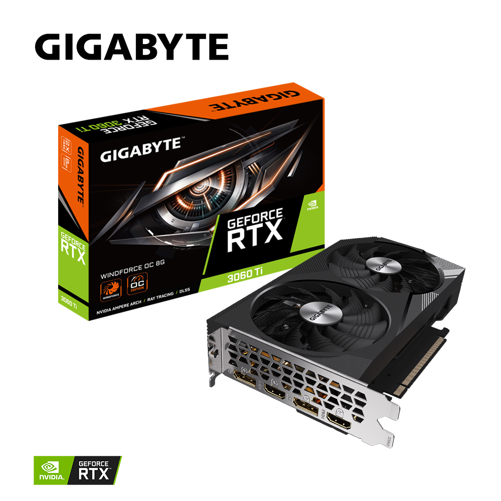 Gigabyte - GeForce RTX™ 3060 TI WINDFORCE OC 8GB - Core Components by Gigabyte The Chelsea Gamer