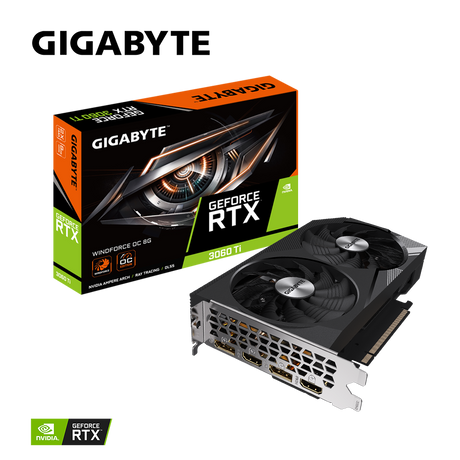 Gigabyte - GeForce RTX™ 3060 TI WINDFORCE OC 8GB - Core Components by Gigabyte The Chelsea Gamer