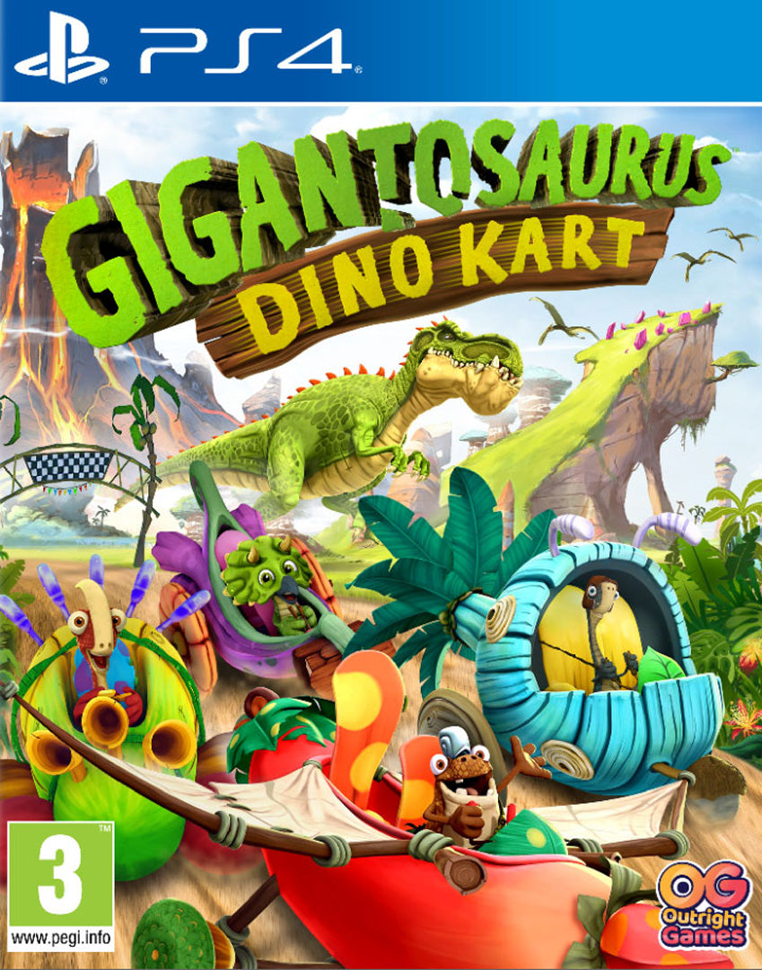 Gigantosaurus: Dino Kart - PlayStation 4 - Video Games by Bandai Namco Entertainment The Chelsea Gamer