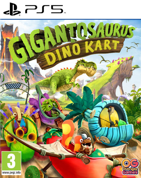 Gigantosaurus: Dino Kart - PlayStation 5 - Video Games by Bandai Namco Entertainment The Chelsea Gamer
