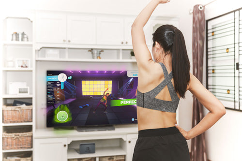 Let’s Get Fit - Game & Strap Set Bundle - Nintendo Switch - Video Games by Ravenscourt The Chelsea Gamer