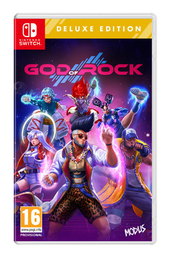 God of Rock: Deluxe Edition - Nintendo Switch - Video Games by Maximum Games Ltd (UK Stock Account) The Chelsea Gamer