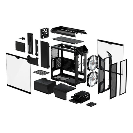 Cooler Master MasterCase H500M Full Tower Case - Core Components by Cooler Master The Chelsea Gamer