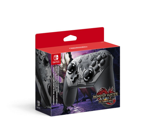 Monster Hunter Rise: Sunbreak - Pro Controller - Console Accessories by Nintendo The Chelsea Gamer