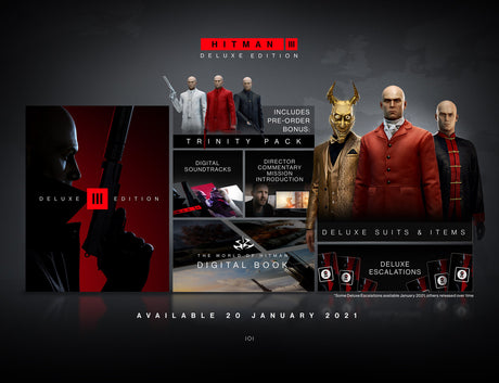 Hitman III - Xbox - Deluxe Edition - Video Games by Square Enix The Chelsea Gamer