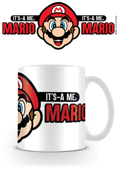 Super Mario Its A Me Mario Coffee Mug, Ceramic - merchandise by Pyramid International The Chelsea Gamer