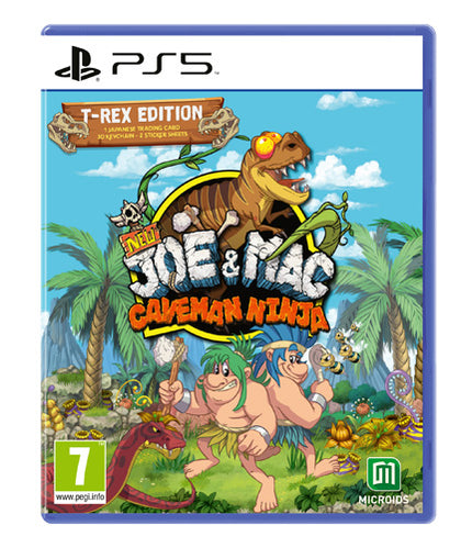New Joe & Mac: Caveman Ninja - T-Rex Edition - PlayStation 5 - Video Games by Maximum Games Ltd (UK Stock Account) The Chelsea Gamer