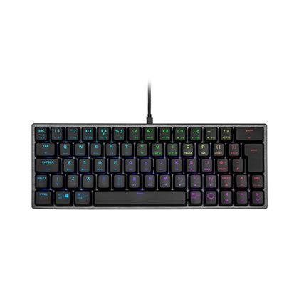 Cooler Master SK620 Wired Mechanical Keyboard with TTC Red Switches - Gunmetal Black - Keyboard by Cooler Master The Chelsea Gamer