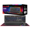 Marvo - Scorpion Mechanical Keyboard, Mouse and Gaming Surface - CM420-UK Gaming Kit - Keyboard by Marvo The Chelsea Gamer
